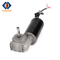 Linear actuator motor for adjustable office chair